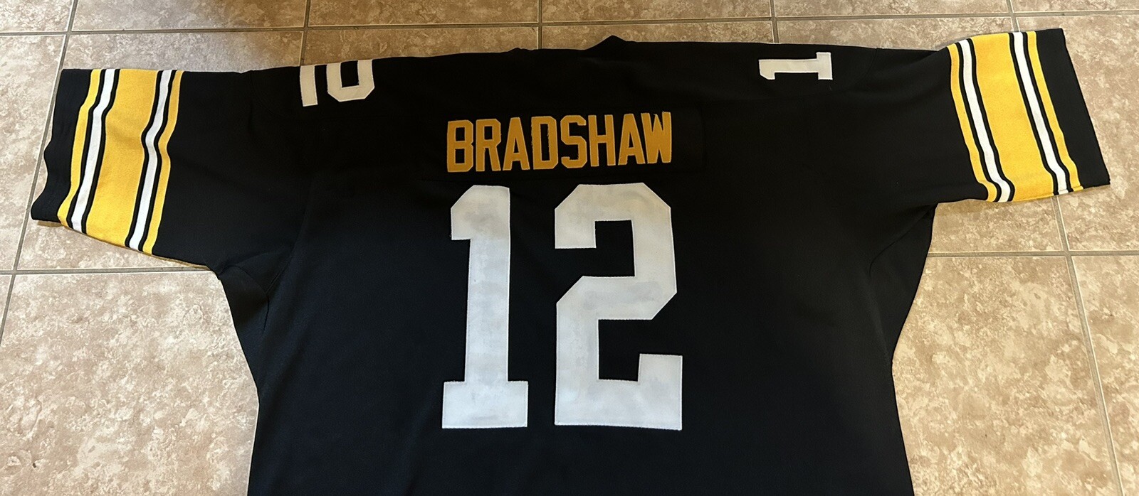 Pittsburgh Steelers Terry Bradshaw Mitchell Ness Mens Jersey Size 60
