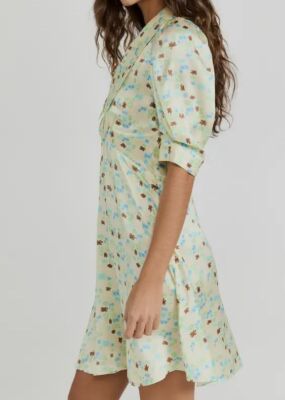 $550 Lee Mathews Women's Yellow Silk Floral Bella Mini Dress Size 00 | eBay $550 Lee Mathews Women's Yellow Silk Floral Bella Mini Dress Size 00 | eBay