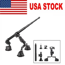 Car Suction Cup Mount with Selfie Stick For Insta360 ONE X4 X3 X2 Camera US