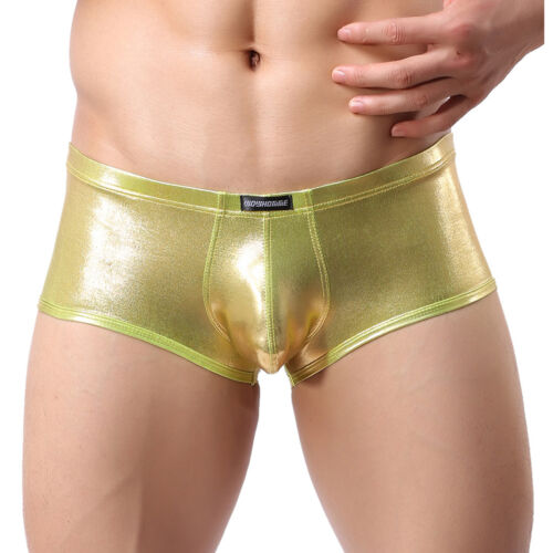 Pantalones Cortos Brillantes Sueltos Rendimiento Metálico Ropa Interior Moda Baúles Escenario - Imagen 79 de 93