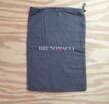 Authentic Brunomaglia Dust Bag Brown Drawstring Travel Storage Small Med A215
