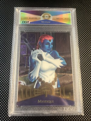 Mystique 1995 Marvel Metal PC Slab