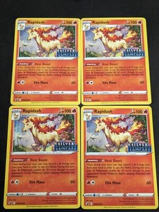 pokemon tcg heat wave arena card list Rapidash 005/034 Holo CLC