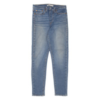 LEVI'S Wedgie Womens Jeans Blue Slim Skinny Stone Wash W27 L26