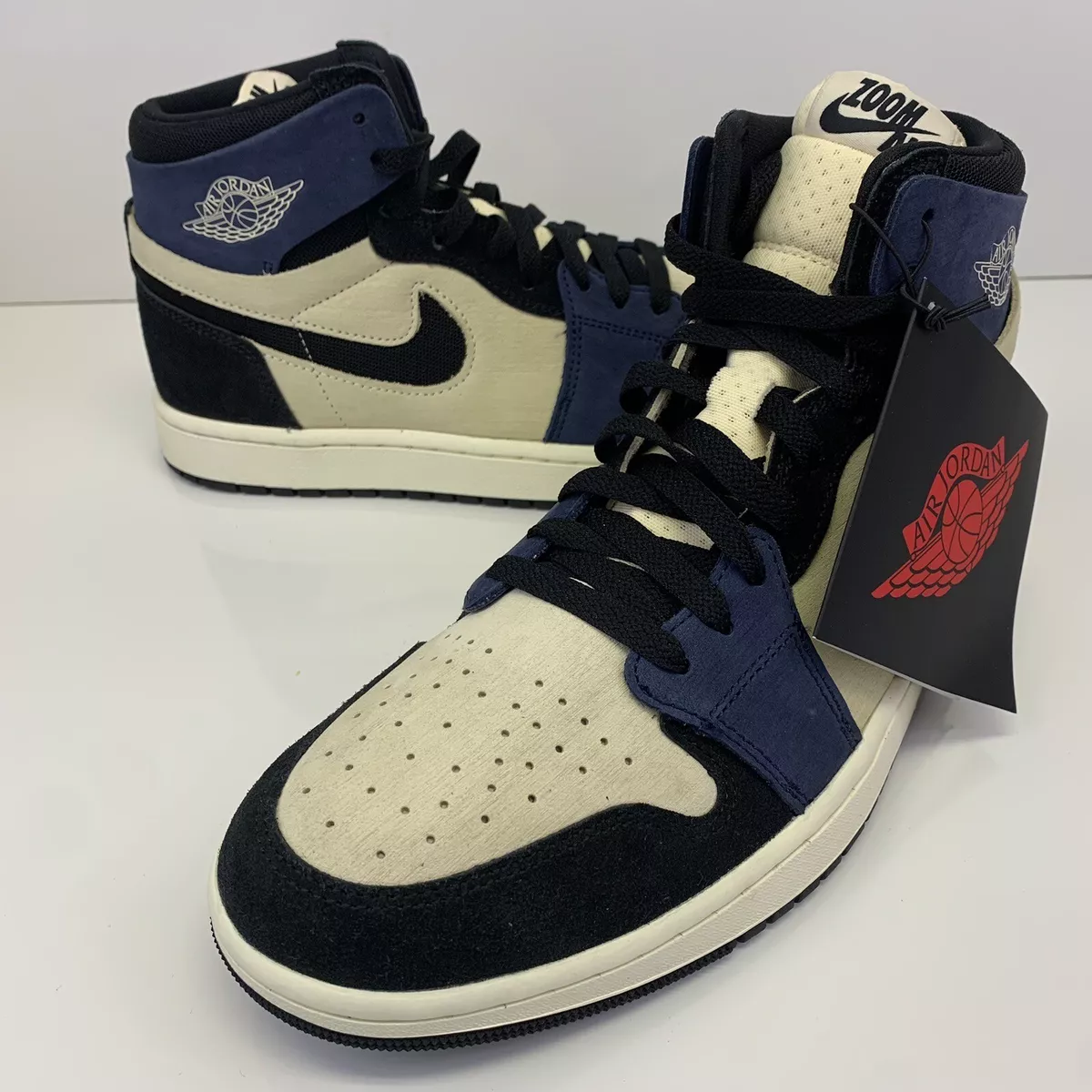 Nike Air Jordan 1 Retro High Zoom CMFT 2 Muslin Black DV1305 104