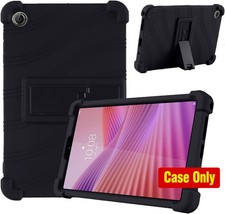Lenovo Tab One 8.7 Inch Case, Black Shockproof Tablet Cover with Folding Stand F