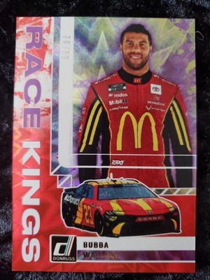 2025 Panini Donruss Nascar - Race Kings Bubba Wallace #14 Red Xplosion /99