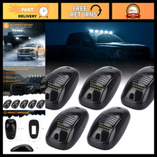Led Cab Roof Marker Lights - 24 Led Ip67 Waterproof Smoked Lens 5pcs - Compat Led Cab Roof Marker Lights - 24 Led Ip67 Waterproof Smoked Lens 5pcs - Compat