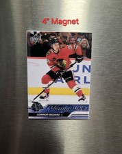 Connor Bedard 4" Magnet 2023-24 Upper Deck Young Guns Rookie #451 Chicago Hockey