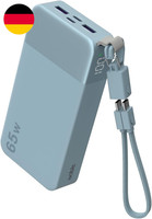 Nobis 20000Mah Powerbank FüR Laptops, 65W PD Power Bank | Mit Digitalanzeige & A