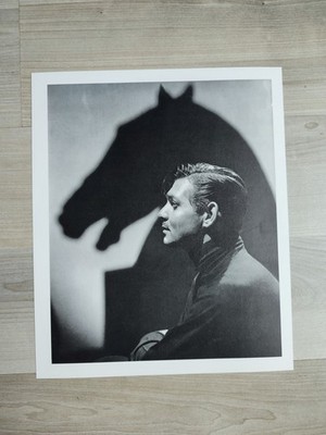 Bild Druck Clark Gable Kunstbuch 1930er Jahre Hollywood Star Schauspieler USA