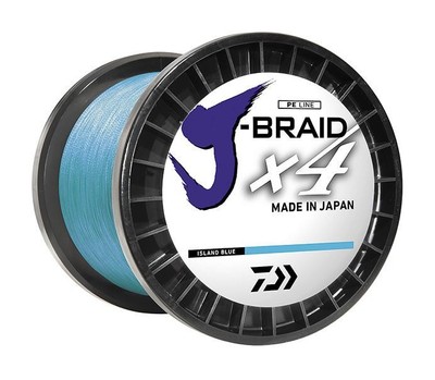 Daiwa Fishing Line JB4U65-3000IB J-Braid X4 4 Strand Braided Line, 65# 3000 yd