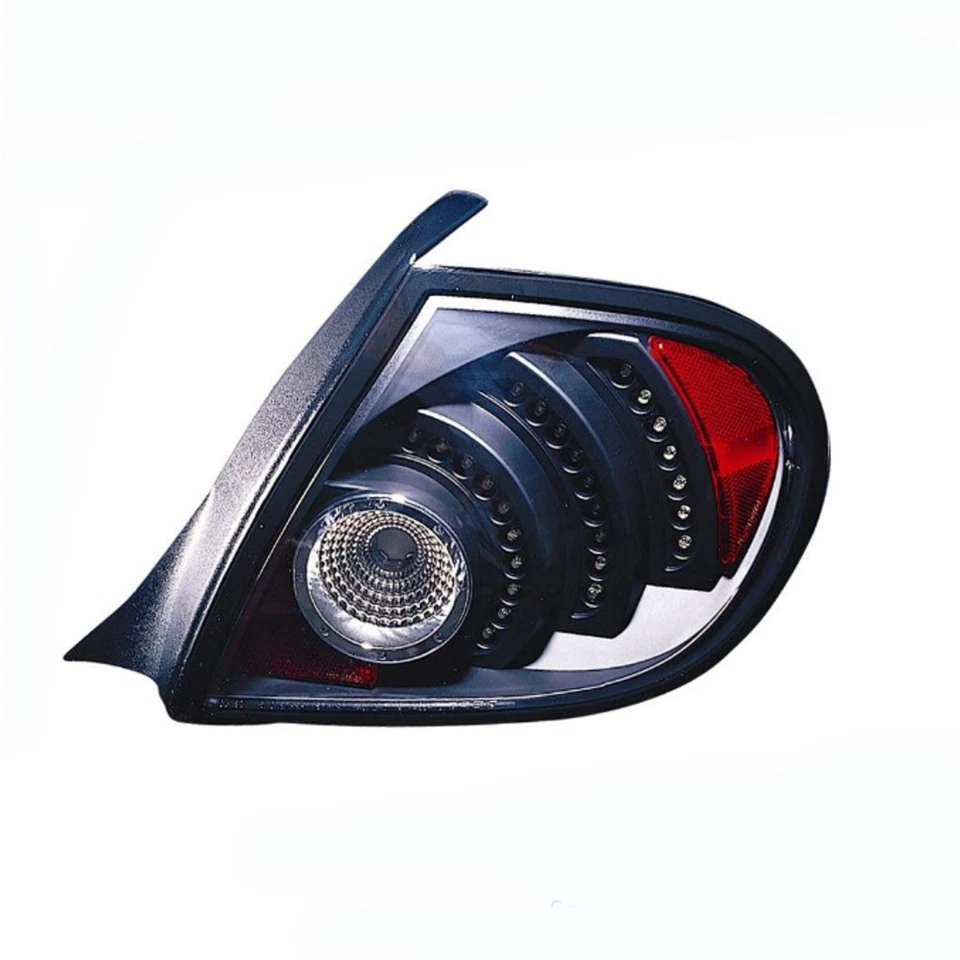 For 2003 2004 Dodge Neon Tail Light Assembly | LED | Black Housing | CH2811135 - Image 3 of 4
