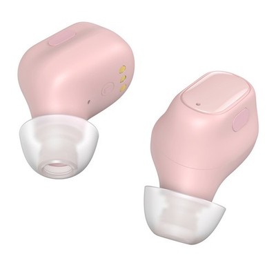 Baseus WM01 True Wireless Earphones (Pink) - Compact Type-C Case and Clear Calls