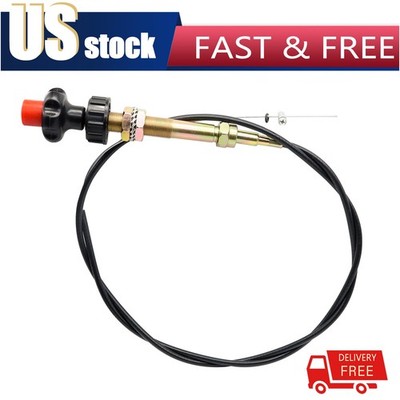 For Vernier Locking Throttle Cable-Buyers 6FT Heavy Duty VCGTX06 Truck Equipment