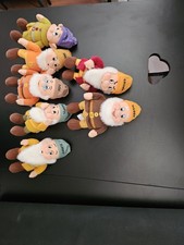 Disney Snow White and the Seven Dwarfs Small Plush Toy Set 6-14 in 