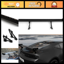 Universal 53 No-drill Gt Wing Rear Spoiler For Sedan Hatchback Trunk Upgrade Universal 53 No-drill Gt Wing Rear Spoiler For Sedan Hatchback Trunk Upgrade