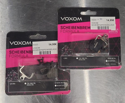1 Set Voxom Bremsbelag für Formula ORO - Semi metallisch - Bsc8