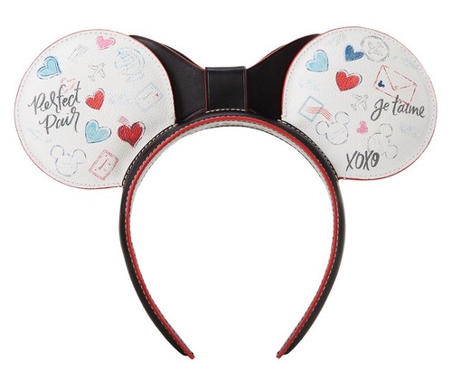 Disney Mickey and Minnie Mouse Sweethearts Dooney & Bourke Ear Headband NWT - Picture 2 of 4