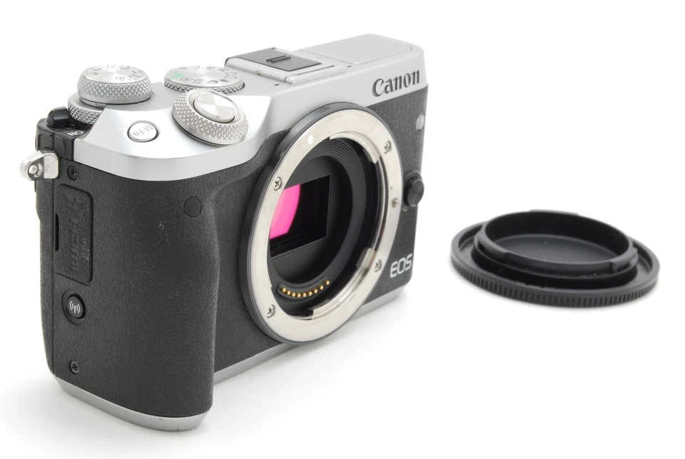 [Casi COMO NUEVA] Cuerpo de cámara digital Canon EOS M6 24,2 MP de JAPÓN Foto 4 de 4