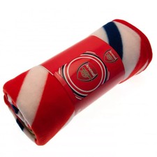 Arsenal FC Fleece Blanket Pulse Soft Throw Gift Fan Official Licensed