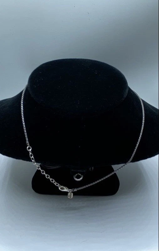 Israel Sterling Silver Opal Amethyst Floating Charms Pendant 20" Necklace 19.3g - Image 4 of 4