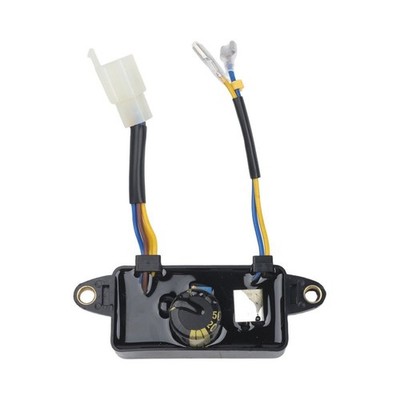 AVR Voltageregulator About 110*38*35mm Black Plastic+cable+power Supply
