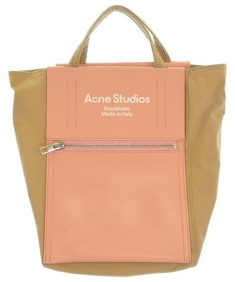 Acne Studios Shoulder Bags PinkxBeige 2200687177080