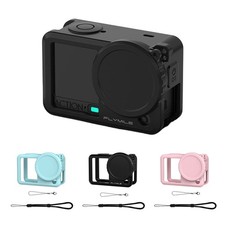 For DJI OSMO Action 6 Camera Silicone Protective Cover Case Lens Set Accessories