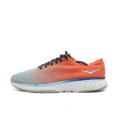 Hoka One Herren Cavu 2 Laufschuhe Orange/Blau Mesh Niedrig Laufschuh EU 44 2/3