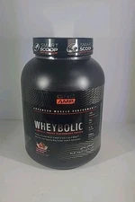 GNC Amp Wheybolic Protein Nutrition, 2.98 lb, Strawberries And Cream Exp 10/26
