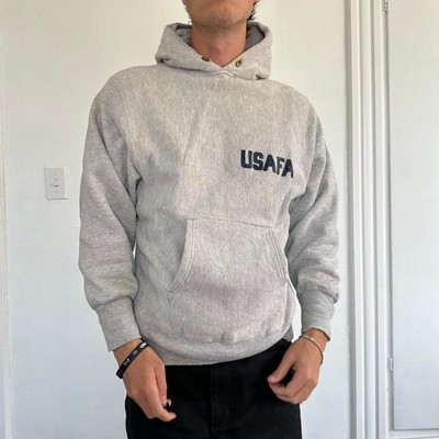 Rare Vintage 80s Champion Reverse Weave USAFA Air Force Hoodie