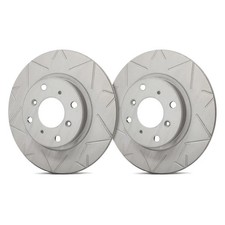 For Dodge Dakota 87-90 Sp Performance Peak Slotted 1-piece Front Brake Rotors