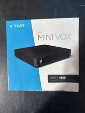 TiVo Mini Box 4K UHD STREAMING MEDIA PLAYER W/ 2 Voice Remotes. No HDMI CABLE