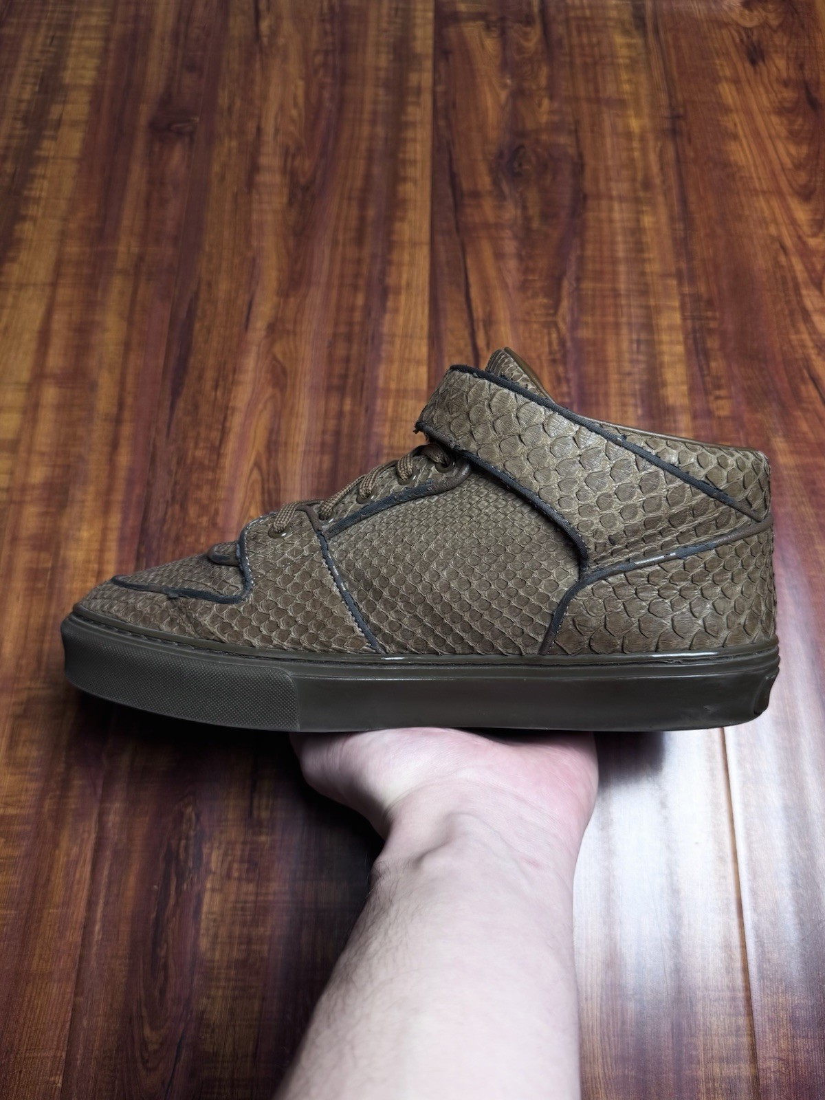 Louis Vuitton Acapulco Authentic Python Skin Brow… - image 5