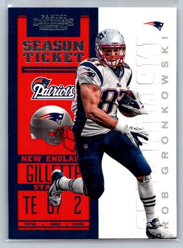 Rob Gronkowski #58 2012 Panini Contenders card