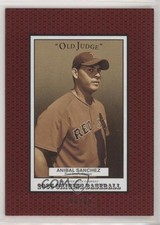 2005 Upper Deck Origins Old Judge Red /99 Anibal Sanchez #204 0z2