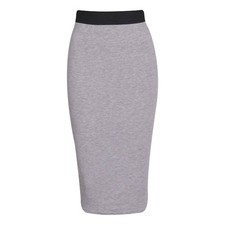 Women Midi/Maxi Skirt Elasticated Waist Stretch Bodycon Pencil Gypsy Skirts 8-26