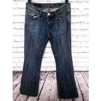 D'NIM JEANS #005 IT'S DIFFERENT BOOT FLARE CUT WOMENS JEANS Size 9 Inseam 31