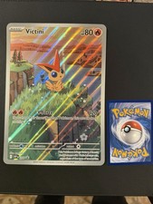 Victini SVP EN 208 NM Black Star Promo Pokemon TCG Scarlet & Violet Holo JUMBO
