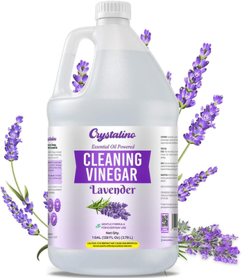#ad Lavender Essential Oil Cleaning Vinegar for Home 1 Gallon 6% Non Toxic Distill $45.47