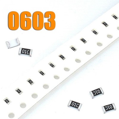 0603 Widerstand Auswahl 1Ohm - 1MOhm 1/10W 100mW 50 Stück 1% SMD Widerstände