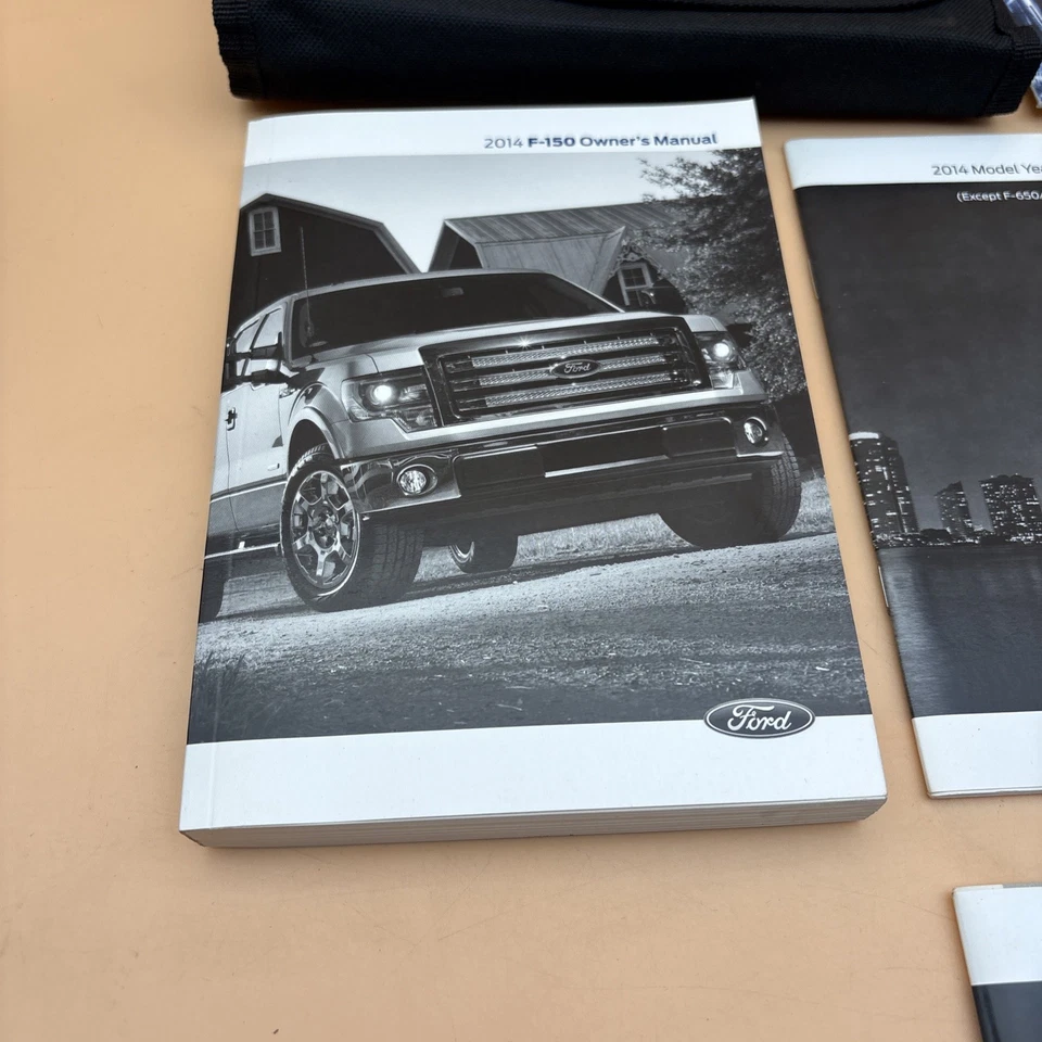 2014 FORD F-150 OWNERS MANUAL Quick Reference Guide With Case Included - Image 2 of 4