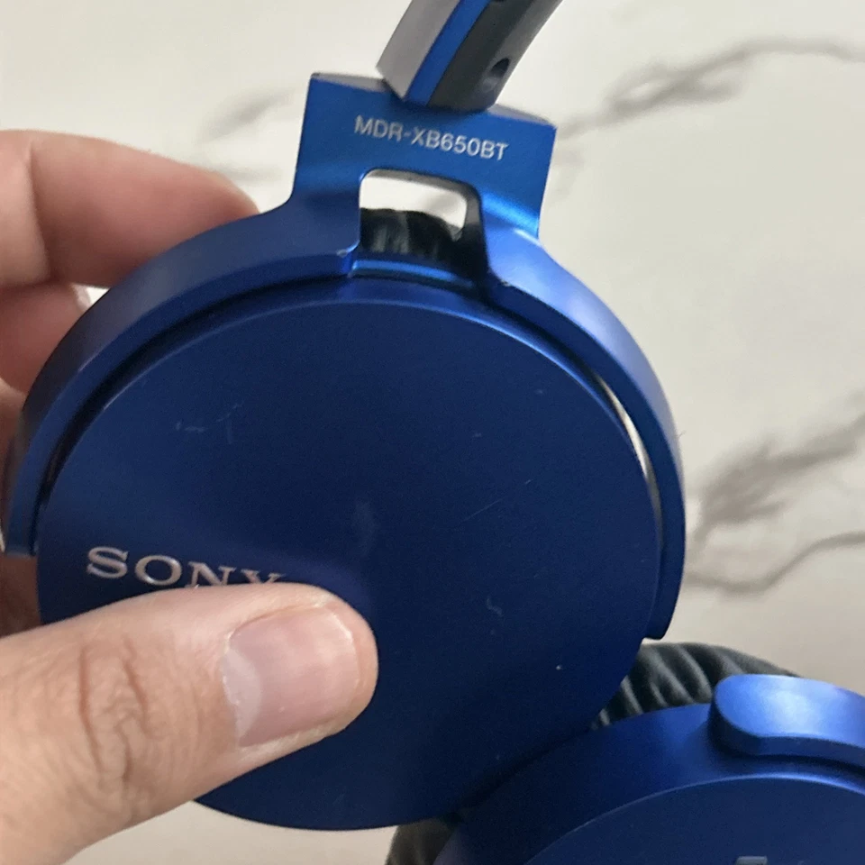 Sony MDR-XB950BT Auriculares Estéreo Inalámbricos Bluetooth Extra Bass Azul Foto 3 de 4