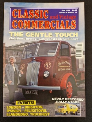 Classic & Vintage Commercials Magazine - July 2001 - (B23739)