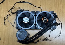 Gamdias CHIONE M2-240R Black CPU Cooler, Hydraulic, 1800RPM