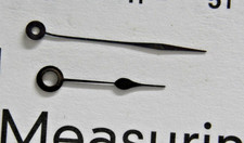 Pocket Watch Hands read description below 14 mm 20 mm black spade set d 