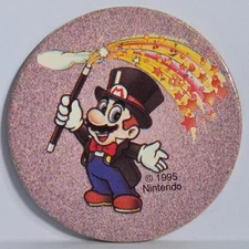 Canadian Promo Pog Limited Edition * Nintendo / Wrigley's Gum * #2 * Bin175