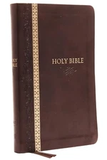 KJV Holy Bible: Thinline, Brown Leath..., Thomas Nelson