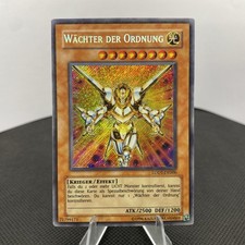 Yugioh Wächter Der Ordnung LODT-DE000 Secret Rare Good